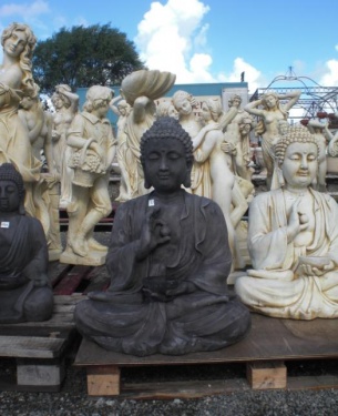Buddhas in Saint Hilaire de Riez